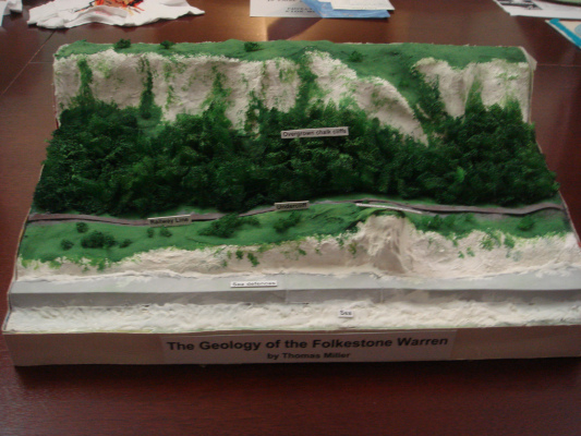 Geological-model-of-Folkestone-Warren