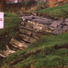 Nothe Gardens Landslide, then and now