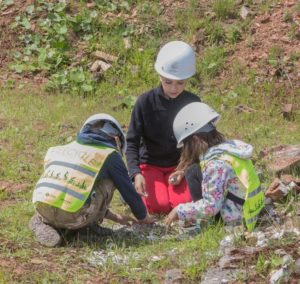 Rockwatchers Fossil Hunting. Credits Michael Oates.