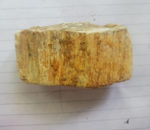 Michele's Calcite Crystals found at Lulworth Cove, Dorset