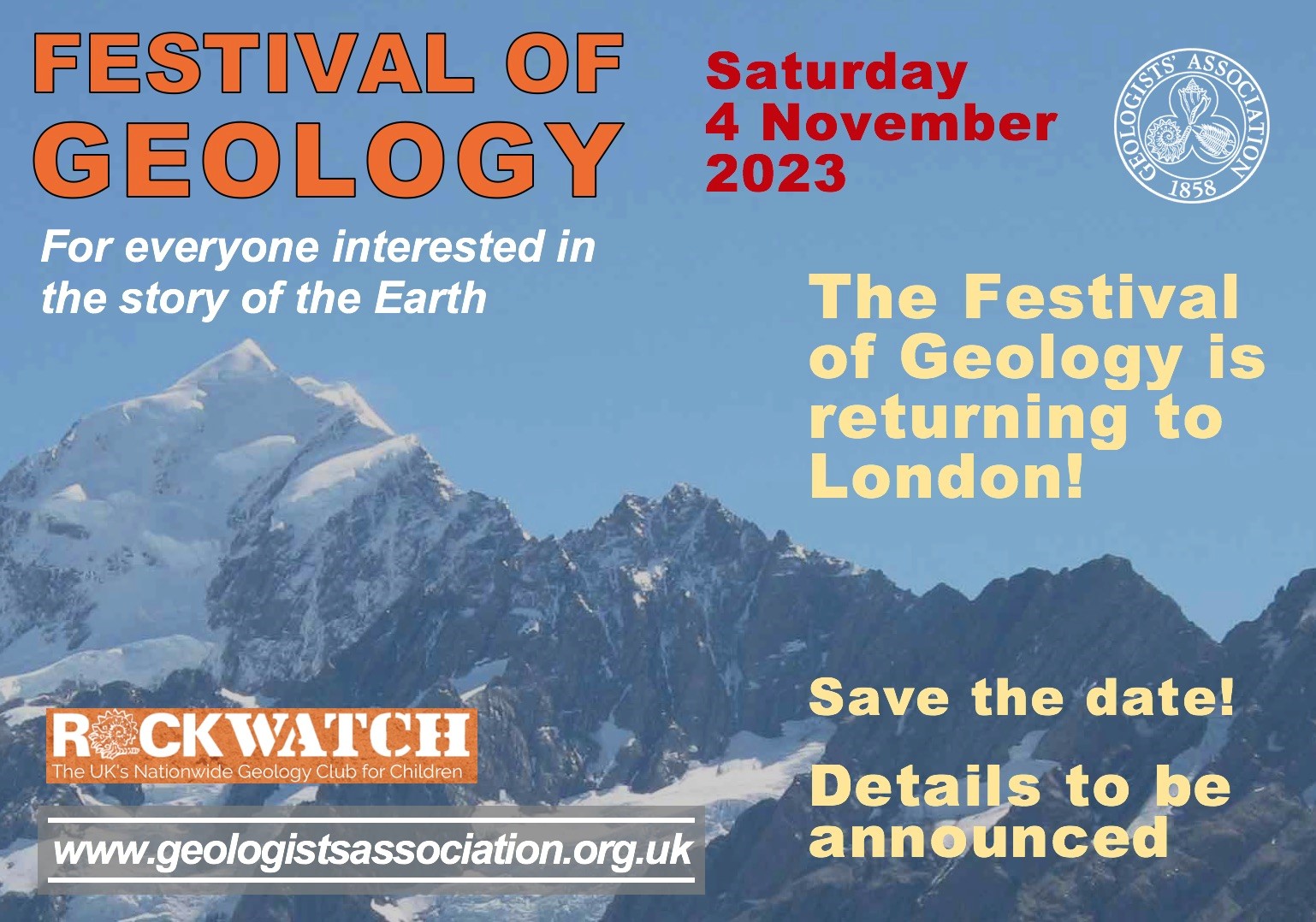 Festival of Geology 2023