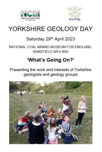 Yorkshire Geology Day 2023 Programme Cover