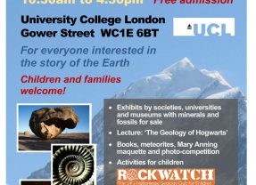Join us at this year’s Festival of Geology – 4th and 5th November