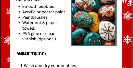 Christmas Geology Fun for Young Rockwatchers!