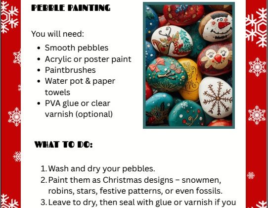 Christmas Geology Fun for Young Rockwatchers!