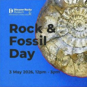Discover Bucks Rock & Fossil Day - 3 May 2026