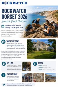 Dorset Residential Field Trip 2026 poster