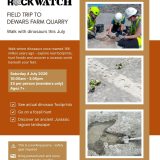 Walk in the Footsteps of Dinosaurs – A Dewars Farm First for Rockwatch