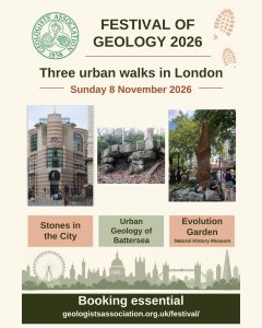 Festival of Geology Walks poster